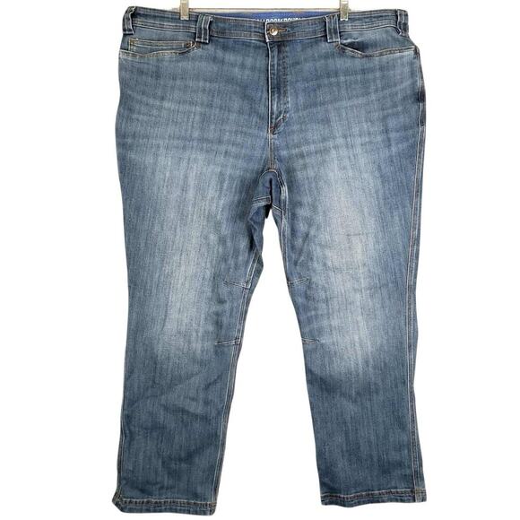 Duluth Trading Co Jeans Men’s Size 46x30 Ballroom Double Flex Coolmax - Picture 2 of 11